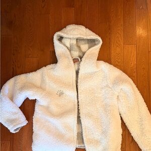Coca Cola White Teddy Jacket